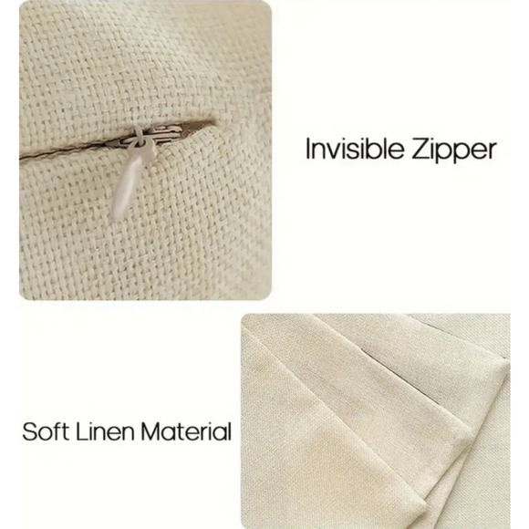 Fall Pillow Covers, Home Decor, 16x16 inches, Blue - Picture 2 of 3